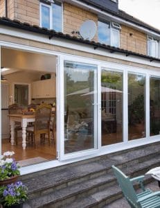 Foldable doors upvc