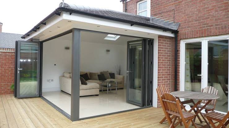 Foldable uvpc Doors